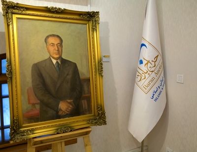 نمایشگاه خوشنویسی با یاد حسین میرخانی در ترانه باران/گزارش تصویری