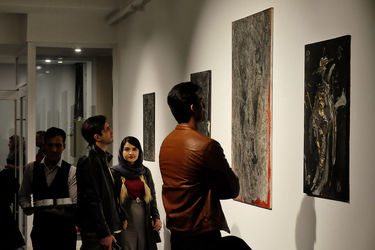 نمایشگاه آثار مصطفی دمیرچی در گالری هتل اسپیناس پالاس