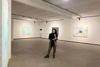 Marjan Shokri in Ariana Art Gallery | photo