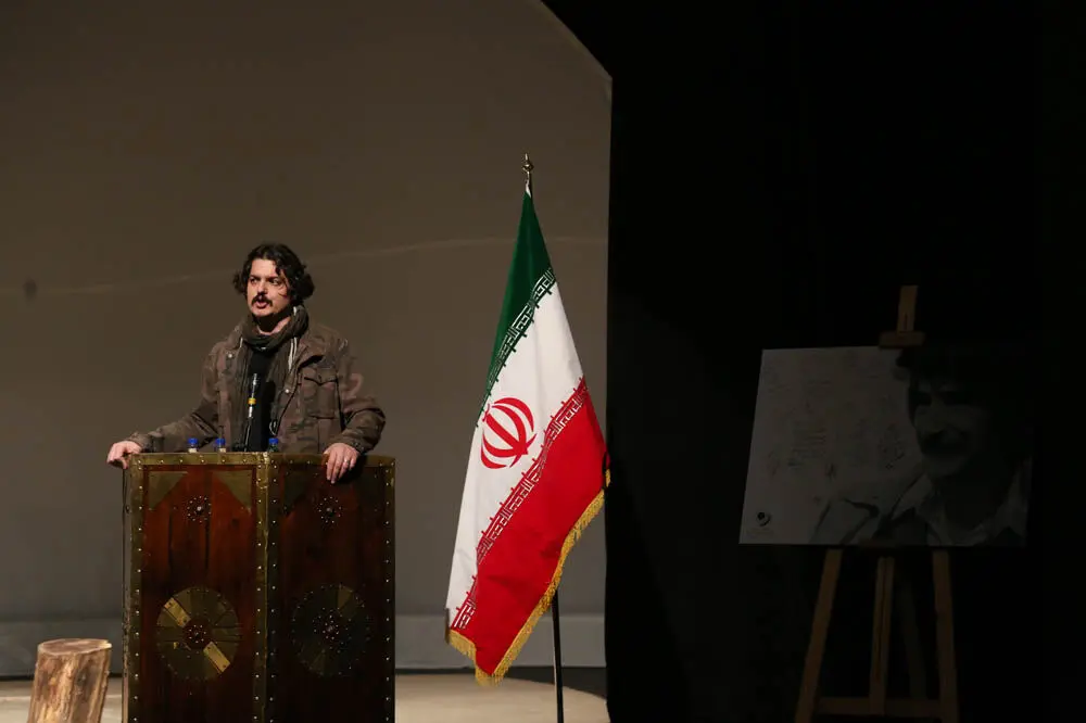 مراسم دومین جایزه محمود استاد محمد در سالن اصلی تئاتر شهر