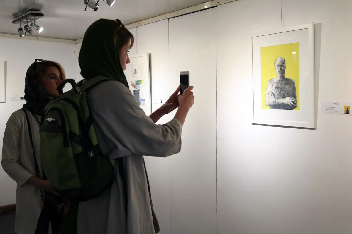 گزارش تصویری از نادیده های مهدی سحابی در گالری سیحون