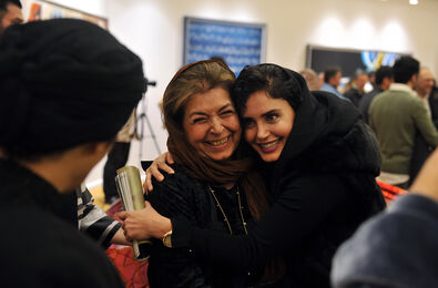 Artists Visit 10th Tehran Auction in Parsian Hotel