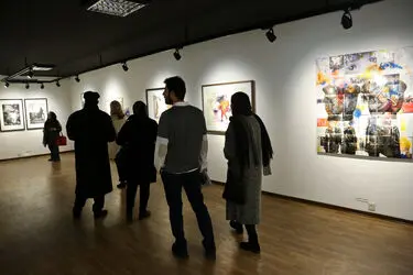 نمایشگاه گروهی در گالری آ‎