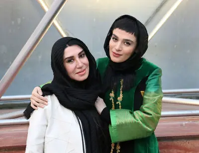عکس خاص اندیشه فولادوند و نسیم ادبی