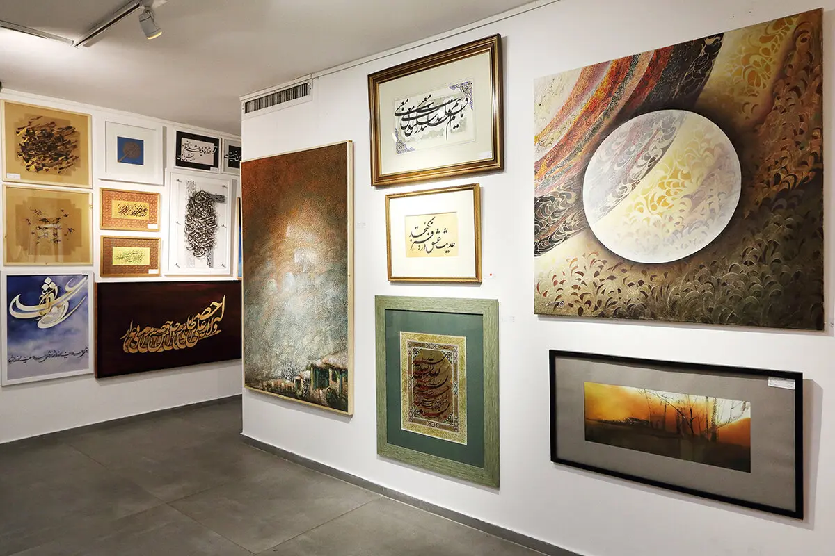 Art Auction in Mojdeh Gallery