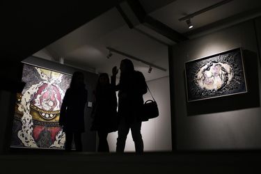 نمایشگاه نقاشی‌های بیتا وکیلی در گالری ایوان