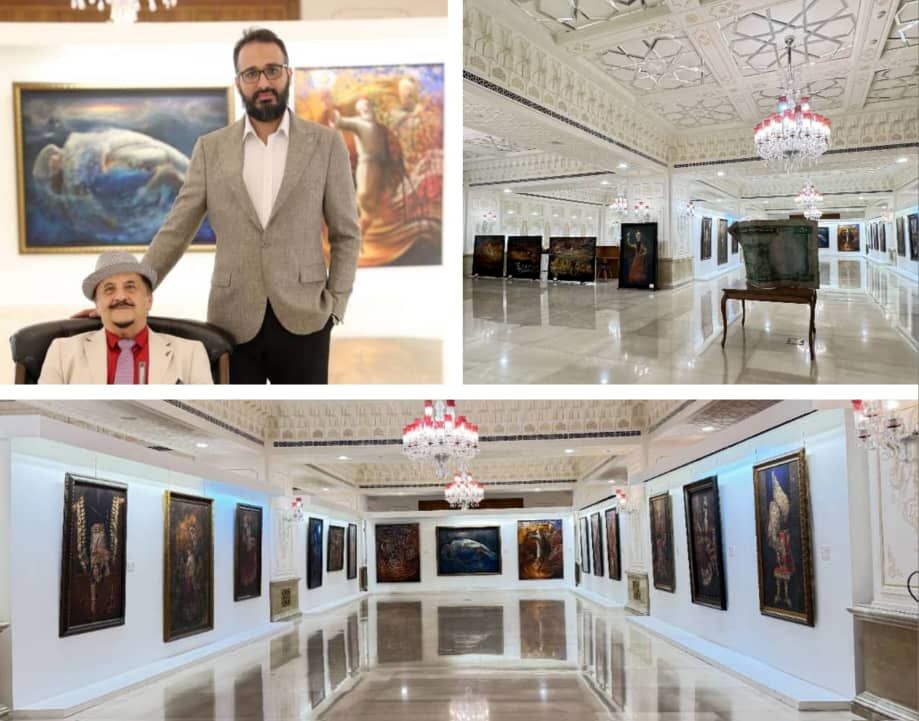 نگارخانه ماهر ایران مال میزبان نقاش فیلم های علی حاتمی