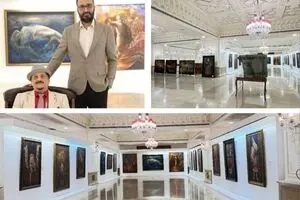 نگارخانه ماهر ایران مال میزبان نقاش فیلم های علی حاتمی