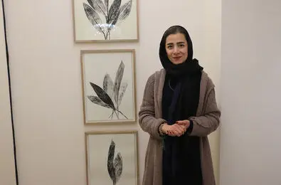 Farnaz Rabieijah Painting Exhibition in Inja Gallery