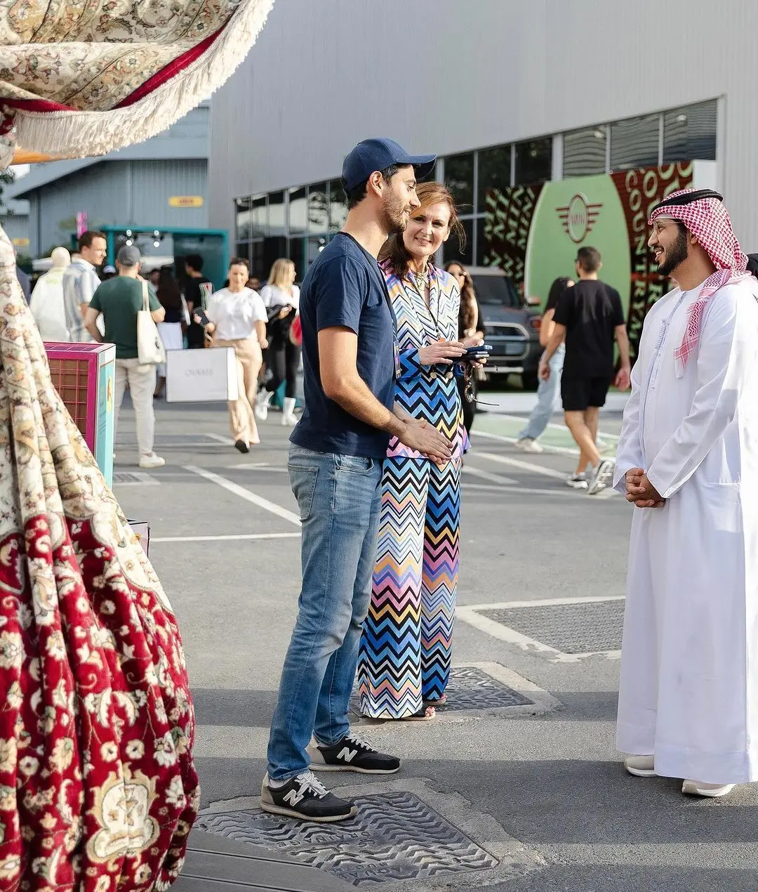 Dr Saeed Kharbash visited 11th edition of the Quoz Arts Fest