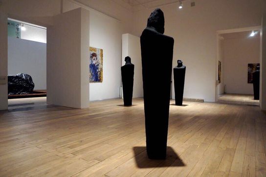 نمايشگاه بيژن بصيری در موزه هنرهای معاصر شهر پالرمو  ايتاليا 