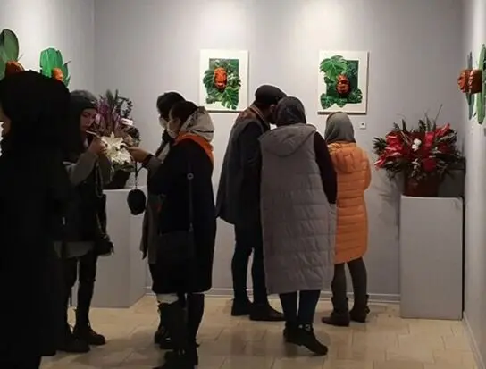مجسمه های نصرالله رادش در گالری علی ها