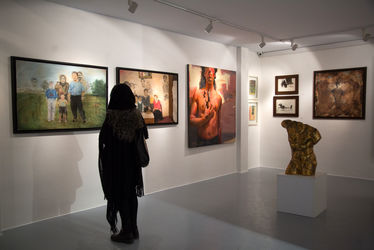 نمایشگاه سالانه گالری هنری فرشته در نگارخانه شهر کتاب فرشته