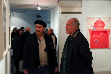 نمایشگاه نقاشی‌ و ویدئوهای ستاره حسینی در گالری ویستا