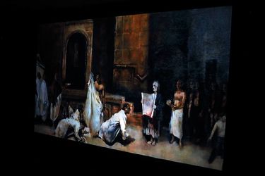 عظیم مرکباتچی با کانسپت کوراب در گالری مژده