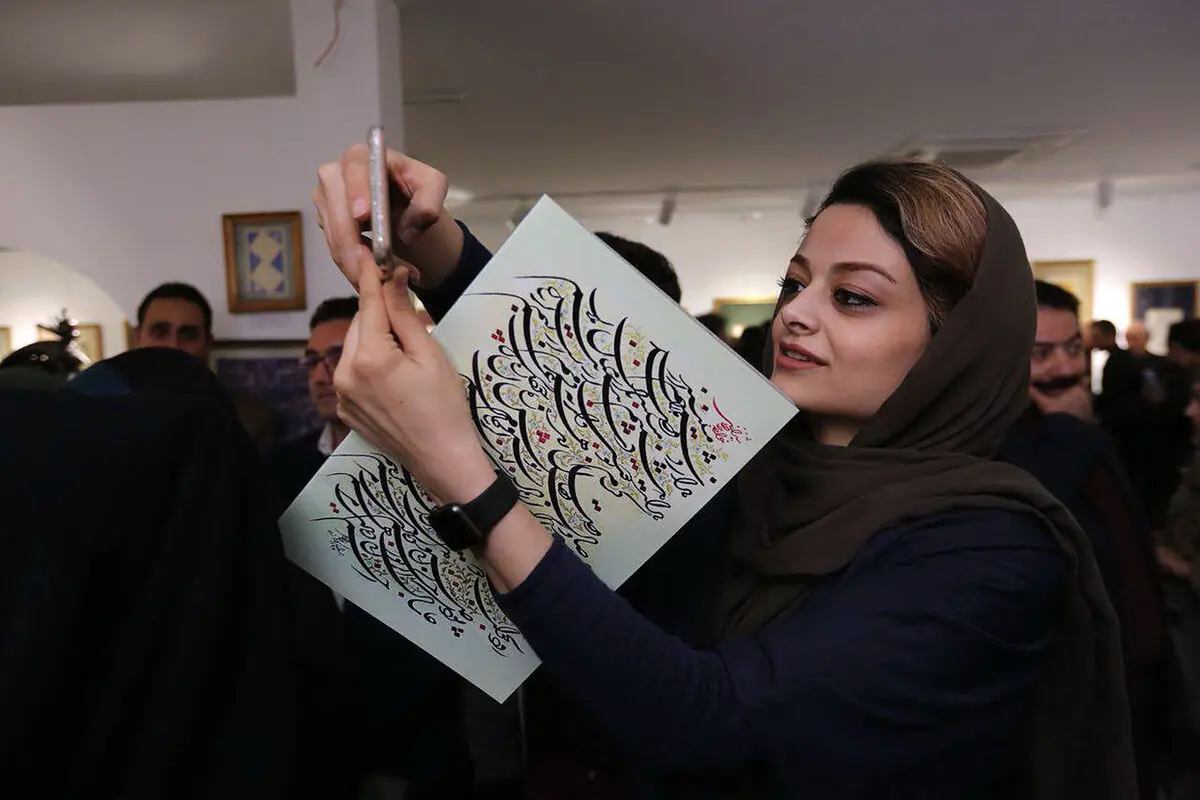نمایشگاه خوشنویسی یداله کابلی در گالری گویا
