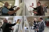Watch: Artists Creating Art at the Vesta Color Factory