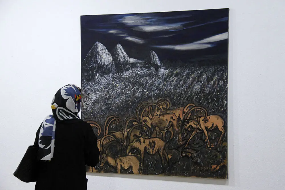 نمایشگاه گریگور یعقوبی در گالری فرهنگسرای نیاوران
