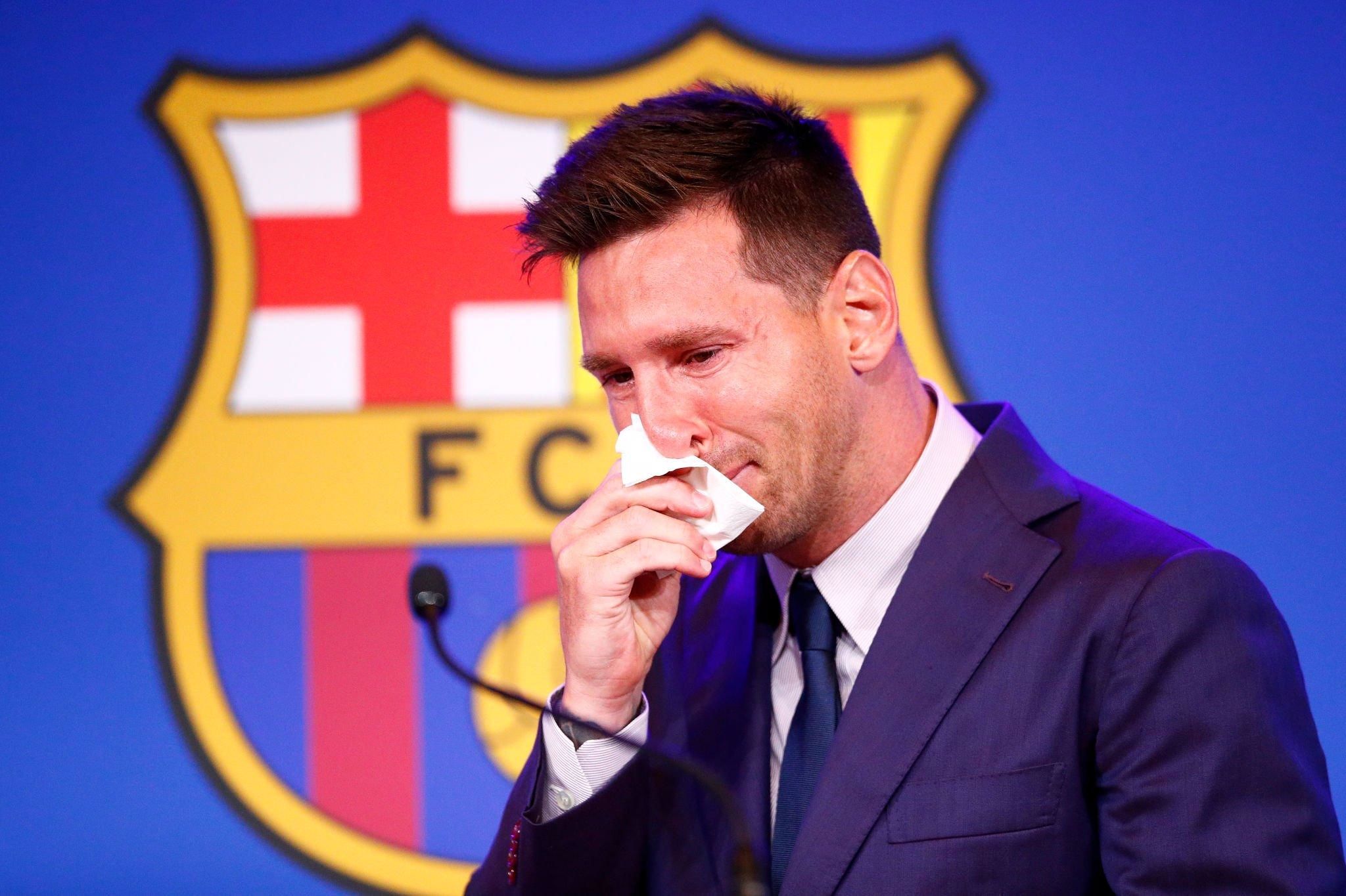 لیونل مسی قلب هواداران بارسلونا را جریحه‌دار کرد