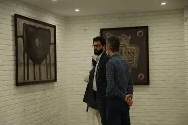 محمد محمدزاده در گالری ماهر