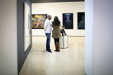 افتتاحیه نمایشگاه گروهی حجم و نقاشی با عوان "ذهن و احساس" در گالری پردیس ملت