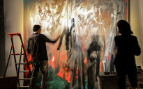 Live Painting Performance by Alireza Asanlou