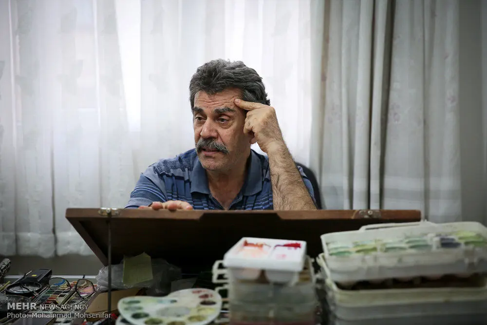 زمانی که می‌توانستم مفید باشم مرا بازنشسته کردند / گلایه‌های یکی از اعضای بزرگ‌ترین خاندان نگارگری ایران 