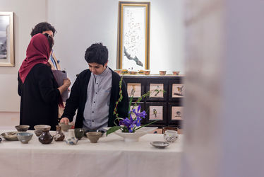 نمایشگاه آثار نقاشی و سرامیک چیبا میاماتو در خانه سرامیک فرزانه