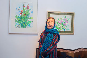 نمایشگاه آثار نقاشی و سرامیک چیبا میاماتو در خانه سرامیک فرزانه