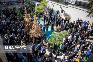 تشییع پیکر رضا داوودنژاد