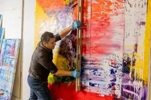 Abstracts Of Kemal Yazici At Bedia Gallery