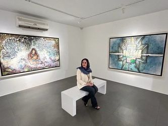 "The Guardian of Treasure" exhibition by Bita Vakili at Nian Art Gallery