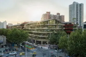 شاهکار معماری جان نوول در زیباترین خیابان شانگهای/ عکس
