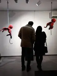 نمایشگاه آثار هادی نیکان در نگارخانه سهراب