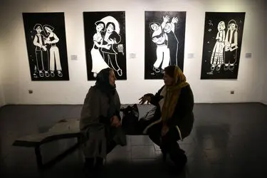 نمایشگاه آثار رضا بانگیز در گالری فردا