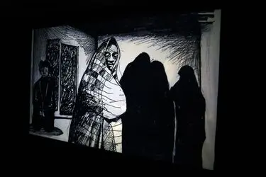 عظیم مرکباتچی با کانسپت کوراب در گالری مژده