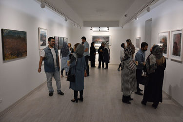 نمایشگاه نقاشی های سامان فرهنگی در گالری دید