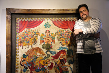 نمایشگاه نقاشی‌های سعید خضایی در گالری سیحون