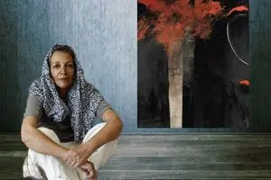 فریده لاشایی با درخت آتش در کلکسیون رها گالری/ این ماییم که در حال سوختن هستیم؟