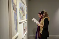 "جان سنگ" ژیلا کامیاب در گالری ساربان به نمایش درآمد/عکسها