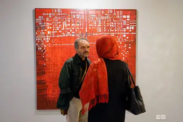 نمایشگاه آثار ایرج اسکندری در گالری ساربان