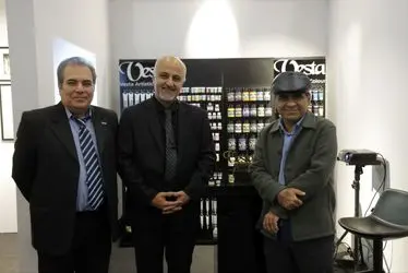 Vesta Color at the first Tehran Art Fair