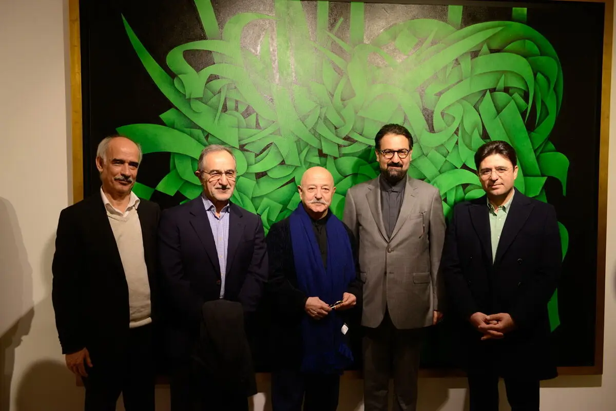 نمایشگاه آثار محمد احصایی در گالری بوم