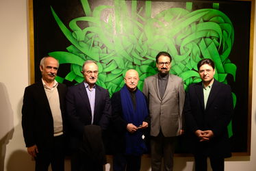 نمایشگاه آثار محمد احصایی در گالری بوم