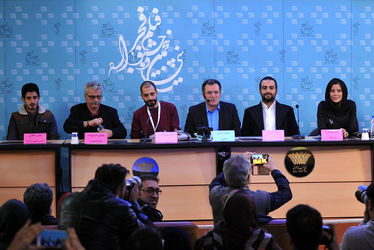 نشست های خبری روز اول جشنواره فیلم فجر در کاخ جشنواره