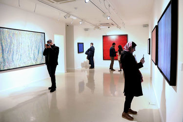 نمایشگاه آثار منوچهر نیازی در گالری بوم 