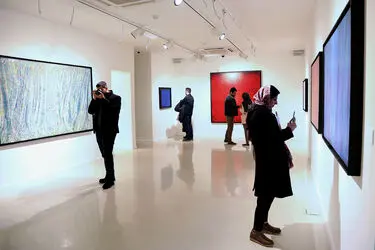 نمایشگاه آثار منوچهر نیازی در گالری بوم 