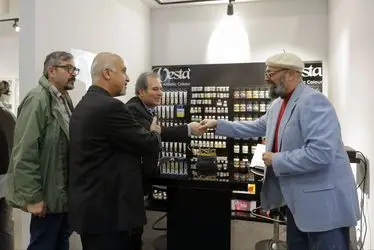 Vesta Color at the first Tehran Art Fair