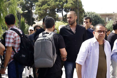 مراسم تشییع زنده‌یاد ناصر فرهودی در تالار وحدت