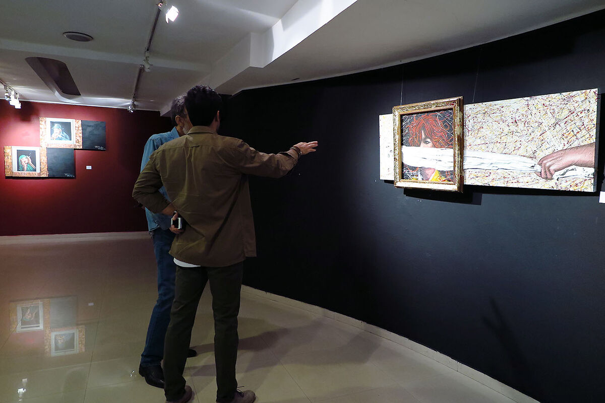 نمایشگاه آثار فرشین طهماسب در گالری شکوه